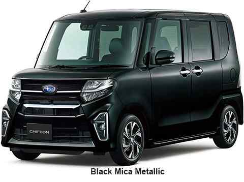 Subaru Chiffon Custom Color: Black Mica Metallic