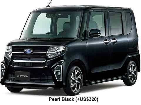 Subaru Chiffon Custom Color: Pearl Black