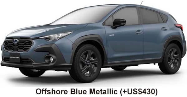 Subaru Crosstrek Color: Offshore Blue Metallic