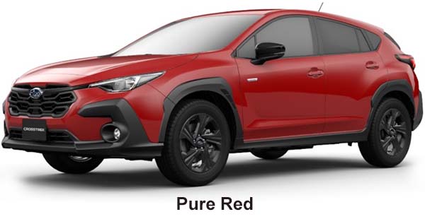 Subaru Crosstrek Color: Pure Red