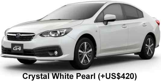 Subaru Impreza g4 Color: Crystal White Pearl