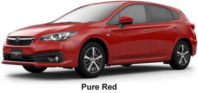 Subaru Impreza Color: Pure Red
