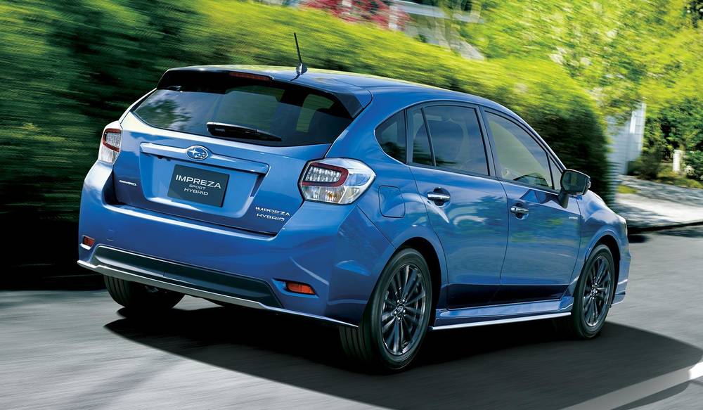 New Subaru Impreza Sport Hybrid photo: Back view