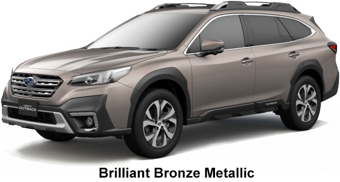 Subaru Legacy Outback Color: Brilliant Bronze Metallic