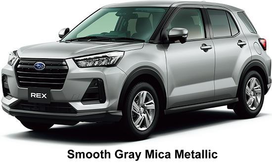 New Subaru Rex body color: Smooth Gray Mica Metallic