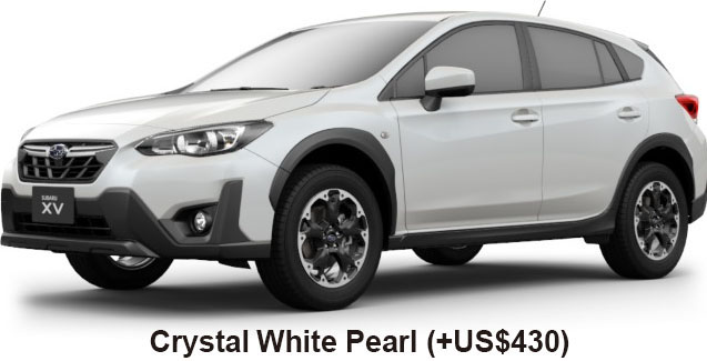 Subaru XV Color: Crystal White Pearl