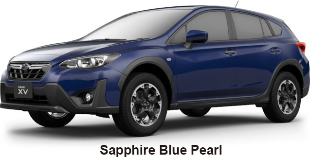 Subaru XV Color: Sapphire Blue Pearl