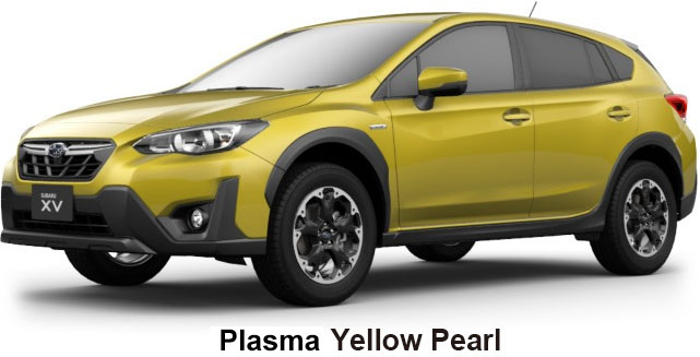 Subaru xv Hybrid Color: Plasma yellow Pearl