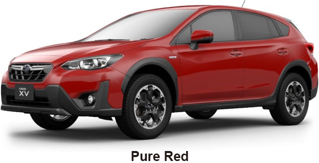 Subaru xv Hybrid Color: Pure Red