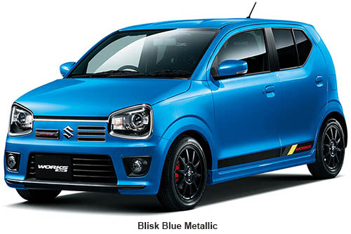 New Suzuki Alto body color: FIZZ BLUE PEARL METALLIC