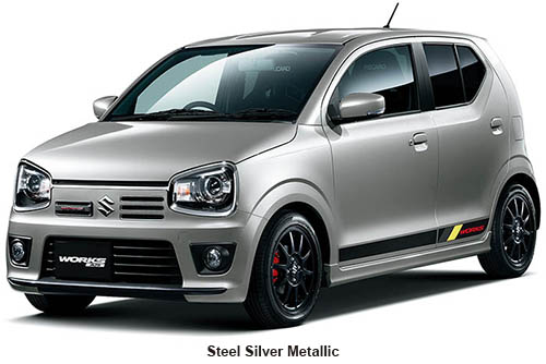New Suzuki Alto body color: Steel Silver Metallic