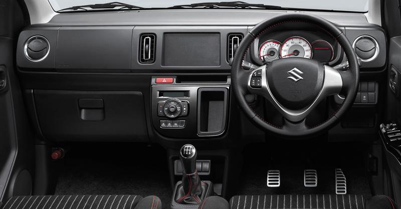 New Suzuki Alto Works photo: Cockpit view