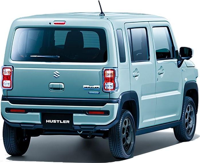 New Suzuki Hustler Hybrid photo: Rear view image