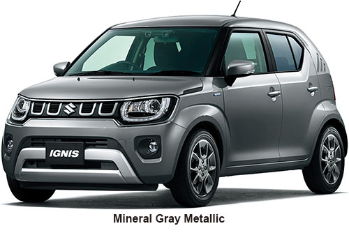 Suzuki Ignis Color: Mineral Gray Metallic