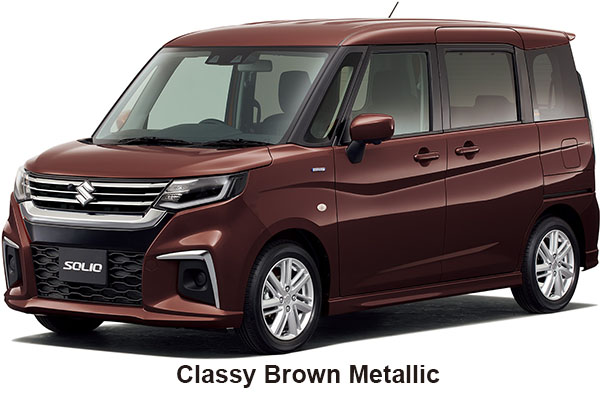 Suzuki Solio Hybrid Color: Classy Brown Metallic
