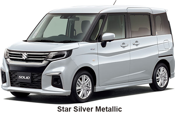 Suzuki Solio Hybrid Color: Star Silver Metalli