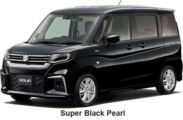 Suzuki Solio Hybrid Color: Super Black Pear