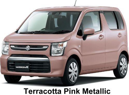 New Suzuki Wagon R Hybrid body color: Terracotta Pink Metallic