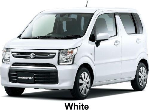 New Suzuki Wagon R Hybrid body color: White