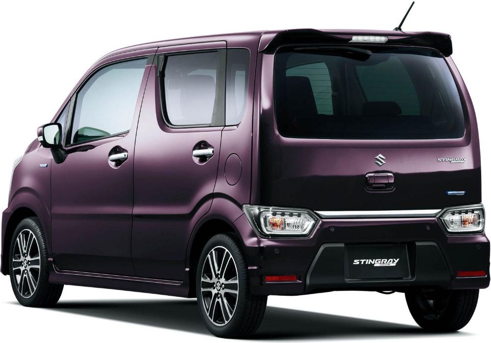 New Suzuki Wagon R Stingray Hybrid photo: Rear view image