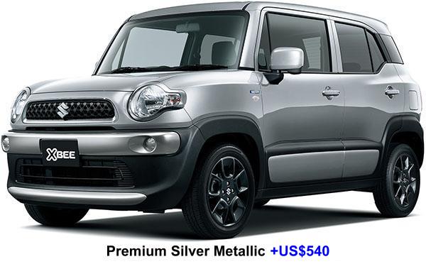 New Suzuki XBee body color: Premium Silver Metallic (+US$340)