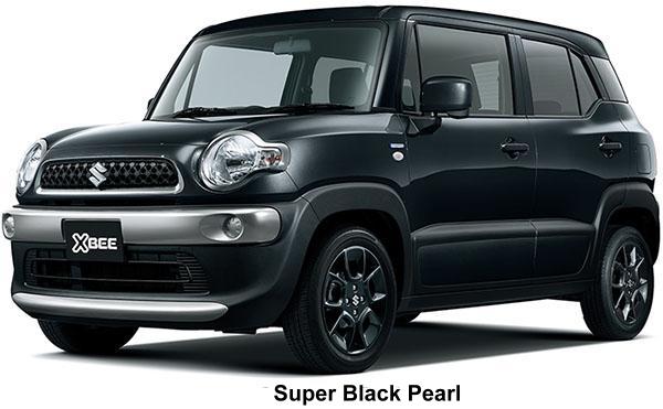 New Suzuki XBee body color: Super Black Pearl
