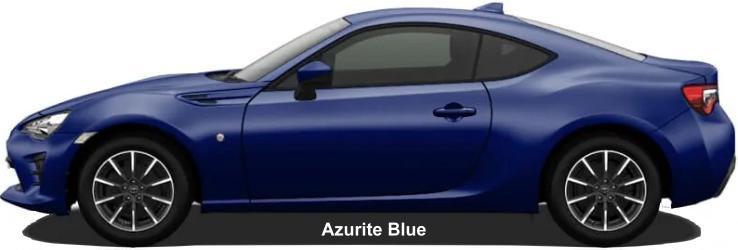 New Toyota 86 body color: AZURITE BLUE
