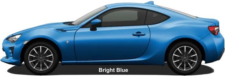 New Toyota 86 body color: BRIGHT BLUE