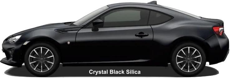 New Toyota 86 body color: CRYSTAL BLACK SILICA