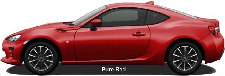 New Toyota 86 body color: PURE RED