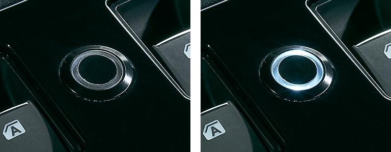 New Toyota Alphard Royal Lounge photo: Button illumination