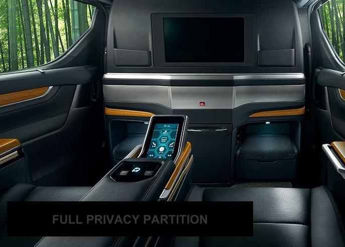 New Toyota Alphard Royal Lounge photo: Back Seats view