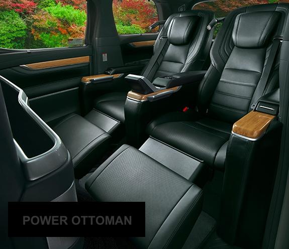 New Toyota Alphard Royal Lounge photo: Rear Seats view