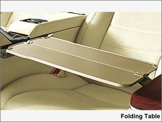 New Toyota Alphard Royal lounge photo: Folding Type Table
