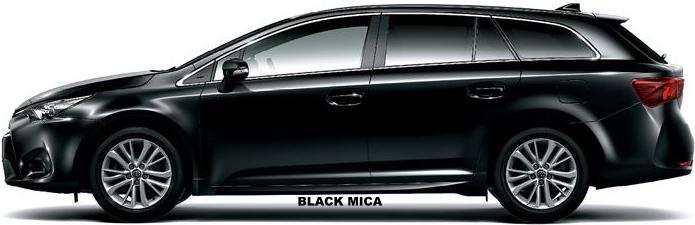 New Toyota Avensis Body color: Black Mica