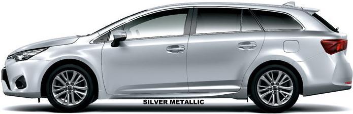 New Toyota Avensis Body color: Silver Metallic