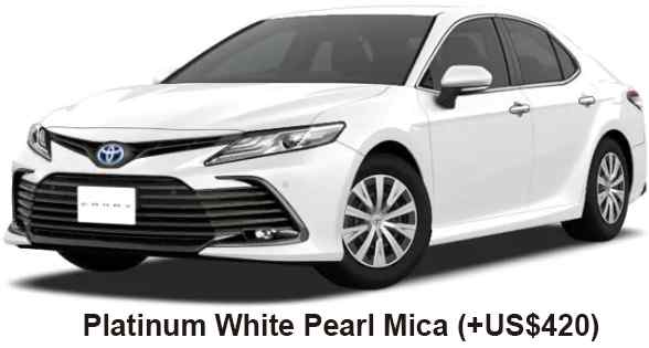 Toyota Camry Color: Platinum White