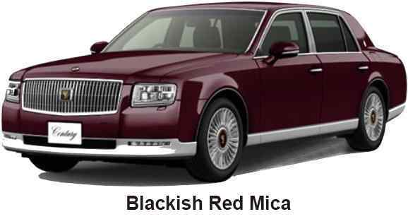 Toyota Century Color: Blackish Red Mica