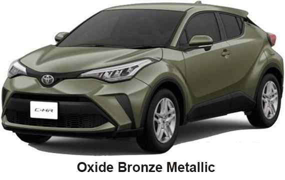 Toyota CHR Color: Oxide Bronze Metallic