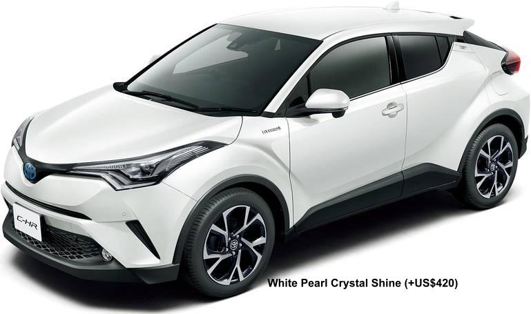 New Toyota C-HR Hybrid Body colors photo, Exterior CHR colour picture ...