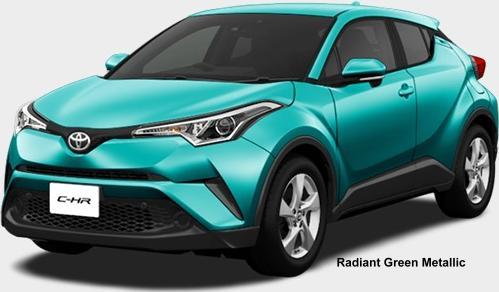 New Toyota C-HR Hybrid Body colors photo, Exterior CHR Hybrid colour ...