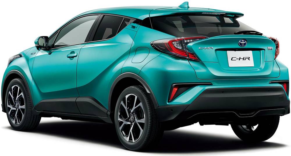 New Toyota C-HR Hybrid photo: Back view