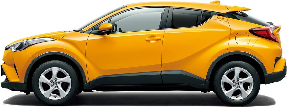 New Toyota CHR Hybrid photo: Side view