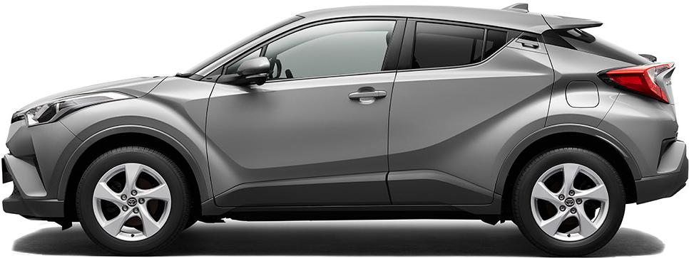New Toyota CHR photo: Side view