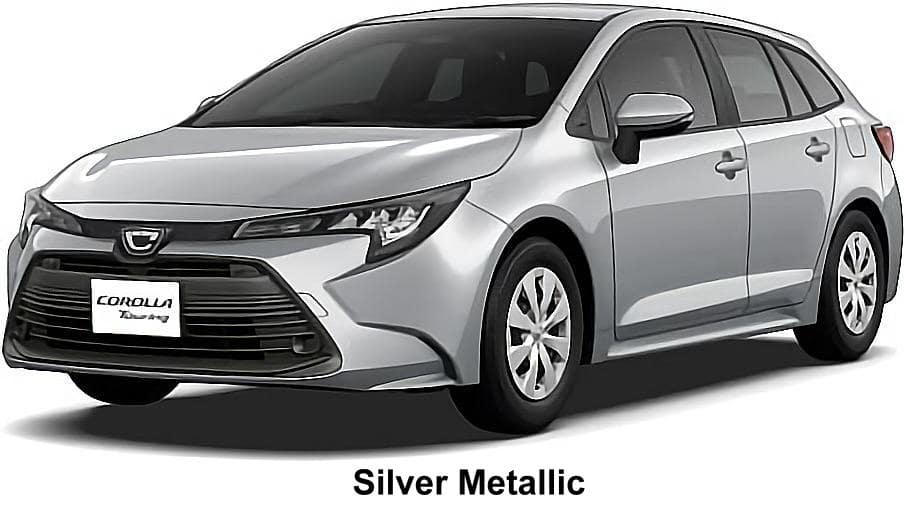 New Toyota Corolla Touring Hybrid body color: Silver Metallic