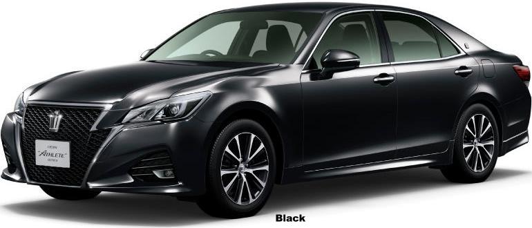 New Toyota Crown Athlete Body Color: Black