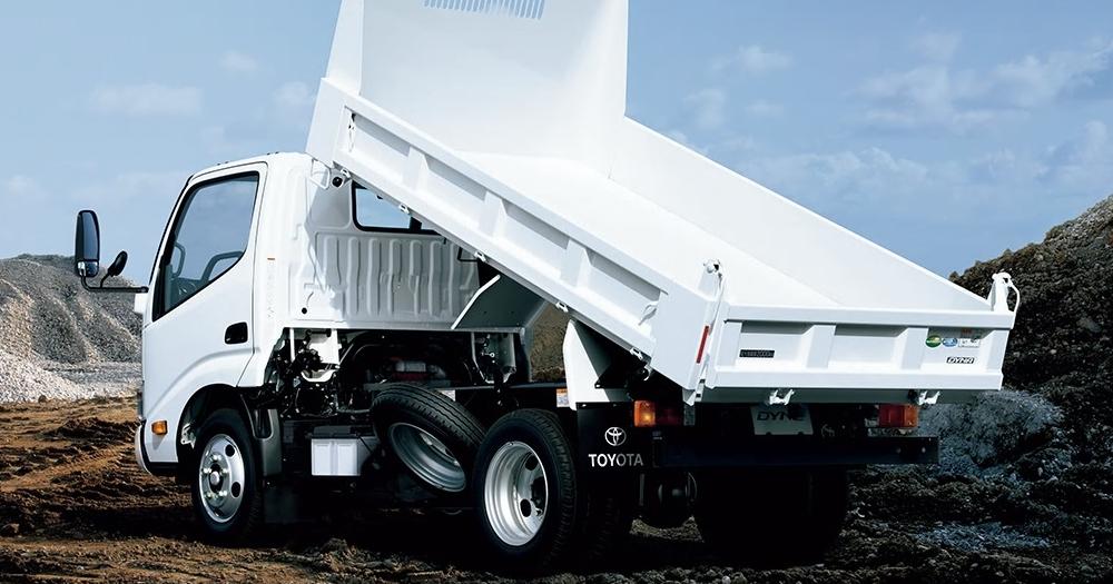 New Toyota Dyna Dump Truck photo: Back view image