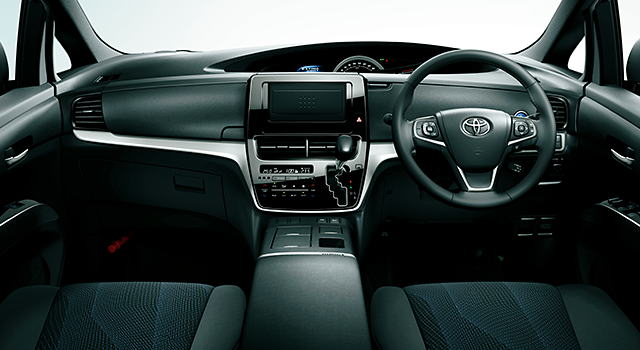 New Toyota Estima Hybrid photo: Cockpit view