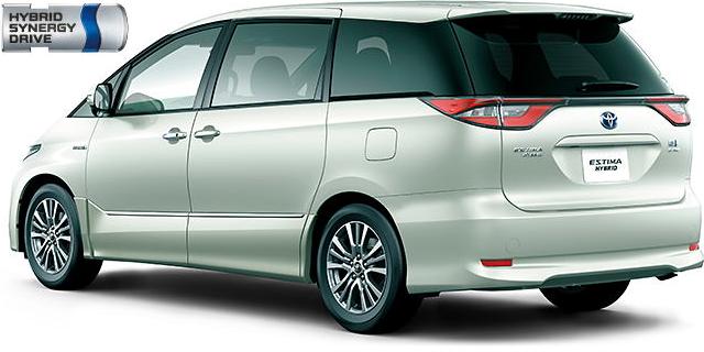 New Toyota Estima Hybrid photo: Rear view