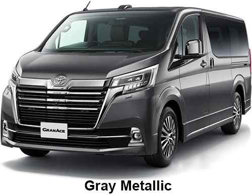 Toyota Grandace Color: Gray Metallic